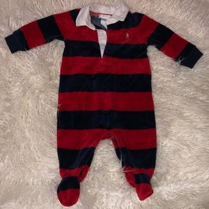 Ralph Lauren velvet bodysuit